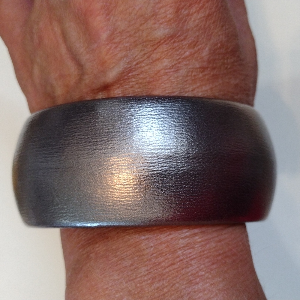 Beautiful faux leather cuff bracelet.